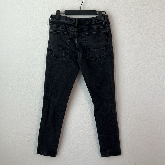 Arizona Black Stacked Skinny Jeans - Mens 29 - Picture 5 of 8
